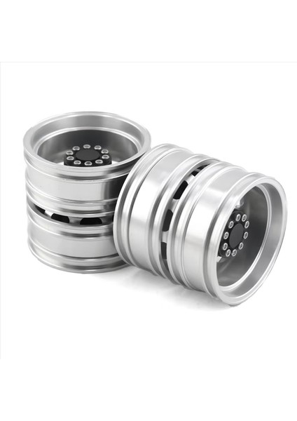 Tamiya Kamyonu Için Metal Ön Arka Tekerlek Jant Göbekleri 1/14 Rc Traktör Römork Kargo Araba Jant Lastikleri Arka 44MM 4pcs (Yurt Dışından) fiyatları