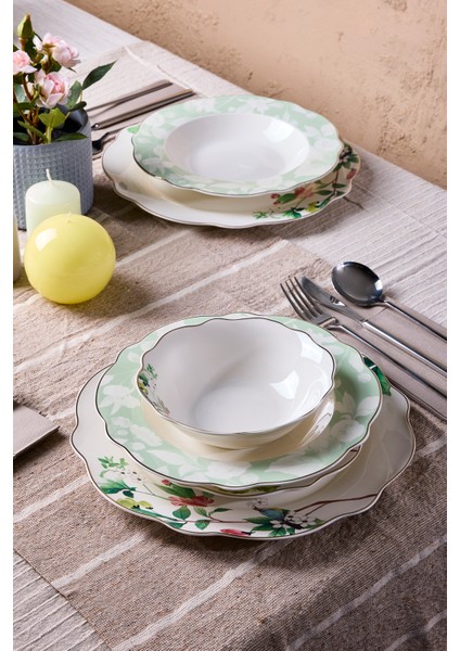 17143 Bridy Bone Yemek Takımı 24 Parça