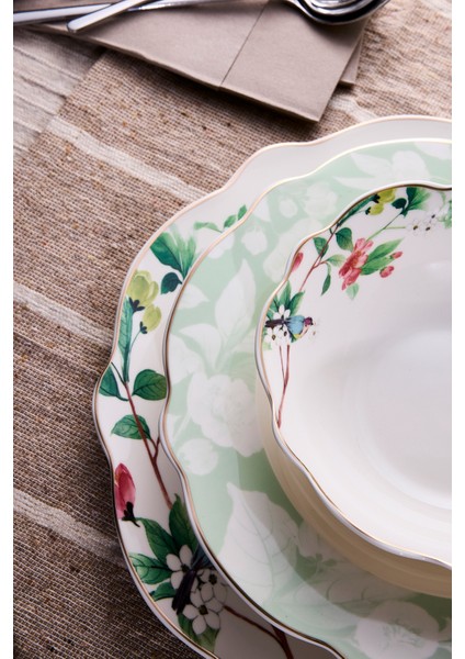 17143 Bridy Bone Yemek Takımı 24 Parça