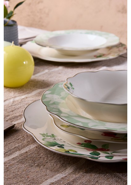 17143 Bridy Bone Yemek Takımı 24 Parça