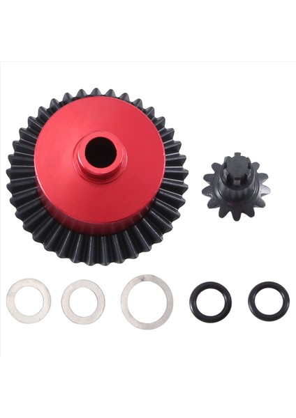 Arrma Için Metal Çelik Beevel Dişli Diferansiyel Kılıf 1/8 Typhon Infraktion 1/10 Senton Granit Kraton Vorteks Kırmızı (Yurt Dışından) modelleri