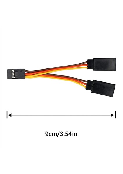 30 Pcs Jr/futaba Style Servo 1 Ila 2 Y Harness Dahası Ayrıştırıcı Kablosu Erkek Rc Modelleri Için Kadın Uzatma Kurşun Teli 7cm (Yurt Dışından) modelleri