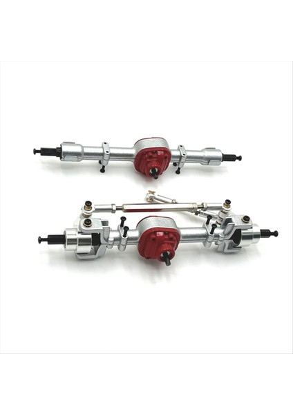 Mnmodel Için Ön ve Arka Aks Assy 1/12 MN82 LC79 MN78 Uzaktan Kumanda Araç Parçaları Metal Yükseltme Gümüş (Yurt Dışından) indirimleri