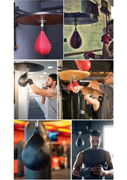 Hız Torbası Askı Döner Ağır Dereceli Metal Boks Torbası Döner Salıncak Anti-Rasta Yumruk Top Montaj Donanım Tavan Kancaları (Yurt Dışından) modelleri