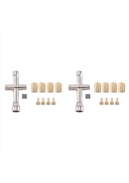 8pcs Pirinç 10MM (+6mm) Genişletilmiş Tekerlek Hex Hub Adaptörü Traxxas TRX4M Trx-4m 1/18 Rc Trawler Araba Yükseltme Parçaları (Yurt Dışından)