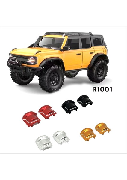 Rc Araç Yükseltme Traxxas Için Ön ve Arka Aks Arka Kapak Kiti 1/10 Trx4 Huangbo R1001 R1002 R1003 Rc Araba Oyuncak Parçaları B (Yurt Dışından) fırsatları