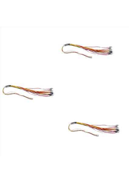 30 LED Işık 6 Kırmızı 12 Sarı 12 Beyaz Wpl D12 D12 D42 1/10 Rc Araba Yükseltme Parçaları Dekorasyon Aksesuarları (Yurt Dışından)