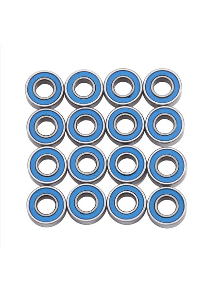 Tamiya Için Metal Bilyalı Rulmanlar 1/10 Rc Paletli Araba Bbx Bb-01 BB01 Aksesuarları Yükseltme Parçaları Mavi (Yurt Dışından)