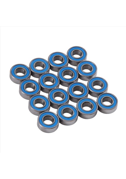 Tamiya Için Metal Bilyalı Rulmanlar 1/10 Rc Paletli Araba Bbx Bb-01 BB01 Aksesuarları Yükseltme Parçaları Mavi (Yurt Dışından) modelleri