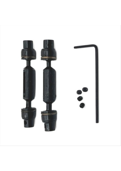 Rc Araba Yükseltme Ön Arka Şaftı 1/16 Wpl C64 C74 Rc Araç Yükseltme Parçaları Siyah (Yurt Dışından) fırsatları