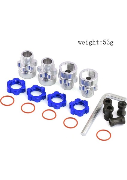 Traxxas SLASH2WD Için Rustler Stampede Bandit 4WD 12 Ila 17MM Birleştirici Oyuncak Araba Yükseltme Kiti Siyah (Yurt Dışından) fırsatları