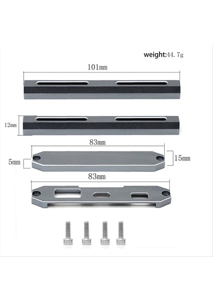 Metal Verici Koruyucu Çerçeve Flysky Noble Nb4 Pro Uzaktan Kontrol Titanyum Için Pil Koruma Çerçevesi (Yurt Dışından) modelleri