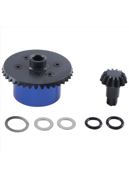 Arrma Için Metal Çelik Beevel Dişli Diferansiyel Kılıf 1/8 Typhon Ifade 1/10 Senton Granit Kraton Vorteks Mavi (Yurt Dışından) modelleri