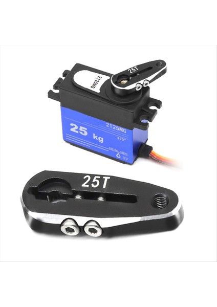 2pcs 25T Cnc Alüminyum Alaşım Metal Uzatma Direksiyon Servo Kol Boynuz Araç Model Gemisi Genel Metal Kol Rocker Kolu (Yurt Dışından) indirimleri