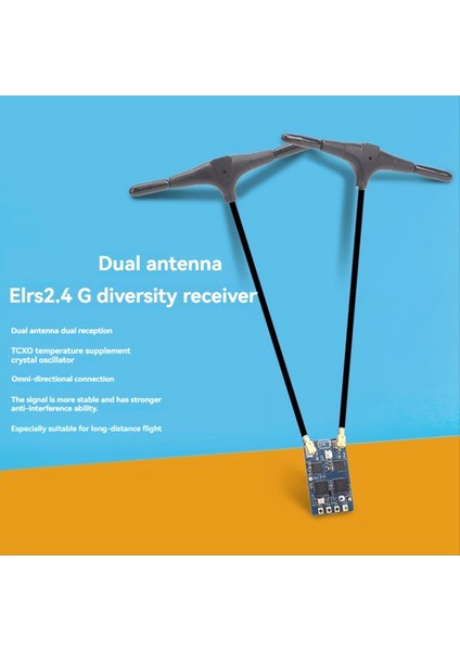 Elrs 2 4ghz Çift Çekirdek Rx Çeşitlilik Alıcısı ESP32+TCXO Fpv Nano Rx Rc Uçak Fpv Uzun Menzilli Dıy Parçaları A (Yurt Dışından)