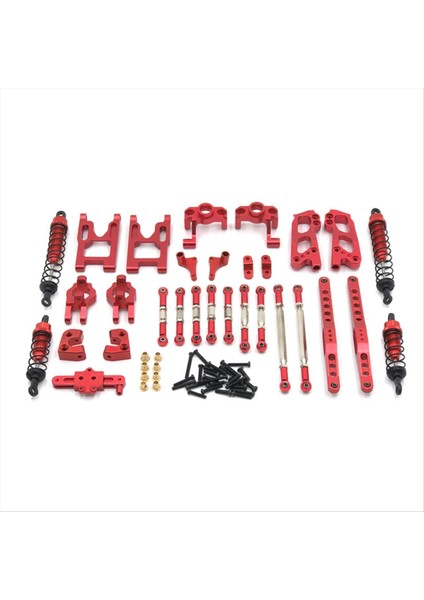 Wltoys Için Uygun Uzaktan Kumanda Araç Aksesuarları Metal Ana Işın Hidrolik Şok Emici Bağlantı Çubuk Direksiyon Kap (Yurt Dışından)