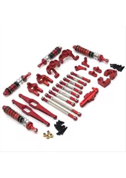 Wltoys Için Uygun Uzaktan Kumanda Araç Aksesuarları Metal Ana Işın Hidrolik Şok Emici Bağlantı Çubuk Direksiyon Kap (Yurt Dışından) fiyatları