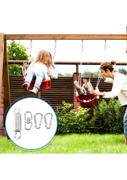 Karabinacılar ve Baharlı Paslanmaz Çelik Döner Montaj Zinciri Ağır Çanta Spor Salıncası Hamak Için 1000LBS Kapasite (Yurt Dışından) indirimleri