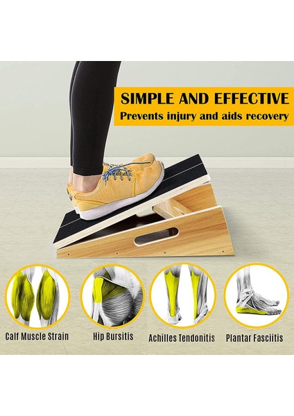 Ahşap Eğimli Tahta Ayarlanabilir Eğimli Tahta ve Kaymaz Yüzey Germe Tahtası ile Buzağı Sedye Eğimi Tahtası (Yurt Dışından) indirimleri