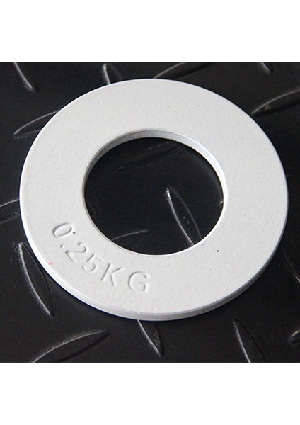 4x Fraksiyonel Ağırlıklar Fraksiyonel Ağırlıklar Mini Ağırlık Plakaları Kuvvet Antrenman Plakaları Doğru Disk Beyaz 0 25KG (Yurt Dışından) fiyatları