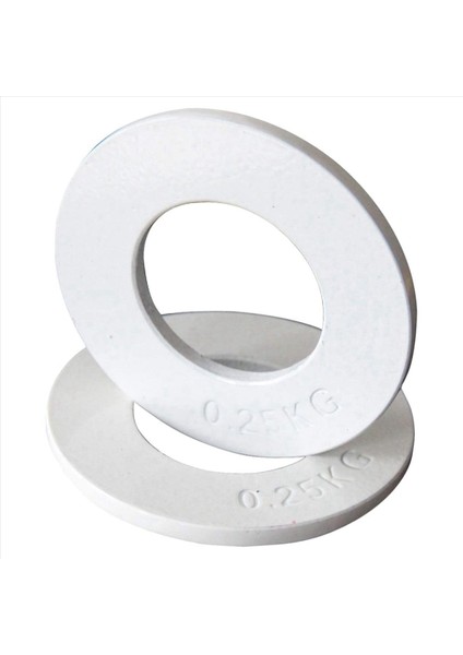 4x Fraksiyonel Ağırlıklar Fraksiyonel Ağırlıklar Mini Ağırlık Plakaları Kuvvet Antrenman Plakaları Doğru Disk Beyaz 0 25KG (Yurt Dışından) fırsatları