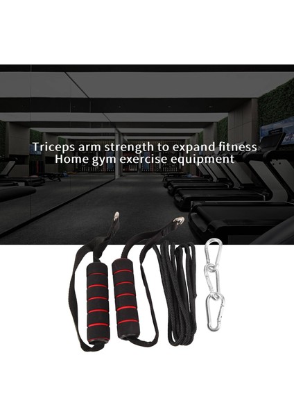 Kablo Makineleri Için Spor Salonu Kulpları Çekin Triceps Kol Mukavemeti Uzantıları Fitness Ev Spor Salonu Egzersiz Ekipmanları (Yurt Dışından) fiyatları