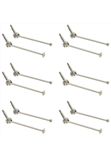 12 Adet Uzaktan Kumanda Evrensel Sürücü Şaft Yükseltme Aksesuarları Wltoys Için Uygun 144001 1/14 Rc Sürüklenme Yarış Arabası (Yurt Dışından)