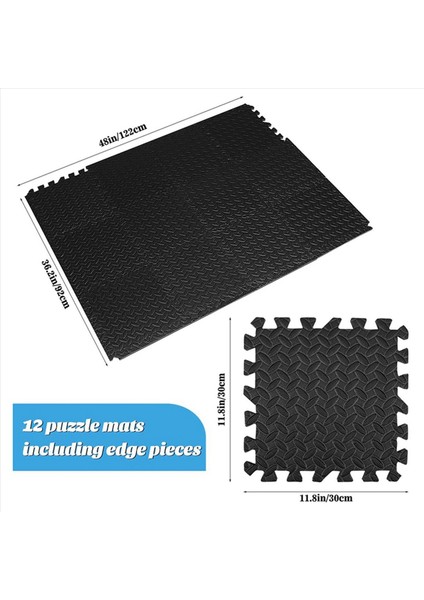 48 Paket Egzersiz Mat Eva Köpük Gym Mat Spor Salonu Ekipmanı Için Döşeme Paspasları Egzersiz Yoga Kamp Çocuklar Oyun Odası (Yurt Dışından) modelleri