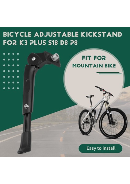 14 16 18 20 24 26 Inç Bisiklet Dahon K3 Için Ayarlanabilir Kickstand S18 D8 P8 Katlanır Bisiklet Yolu Bisiklet Mtb Delik (Yurt Dışından) fırsatları