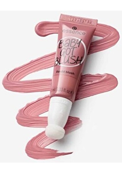 Baby Got Blush Likit Allık Doğal Gül Rengi 10 ml Vegan Formül ile Hassas Uygulama