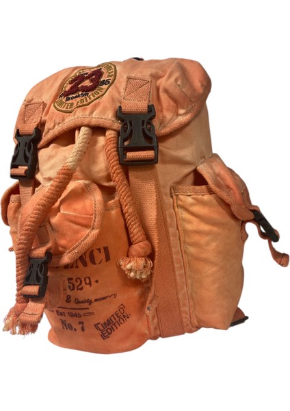 Tek Gözlü Vintage Disayn Unisex Sırt Günlük Okul Gezi Kamp Trekking Çantası Kc Ahtapot Bag 26 cm x 42 cm fırsatları