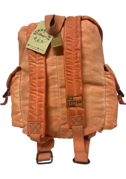 Tek Gözlü Vintage Disayn Unisex Sırt Günlük Okul Gezi Kamp Trekking Çantası Kc Ahtapot Bag 26 cm x 42 cm