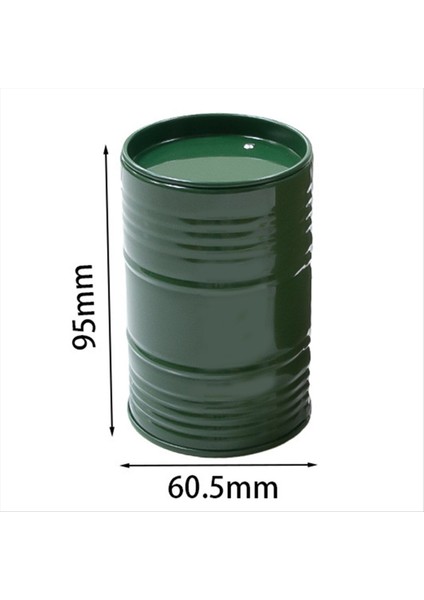 1/8 1/10 Rc Crawler Trx4 SCX10 Oyuncaklar Için Rc Araç Yağ Drum Tank Süslemeler Masa Kalemi Tutucu Rc Araç Aksesuarları Siyah (Yurt Dışından) fırsatları