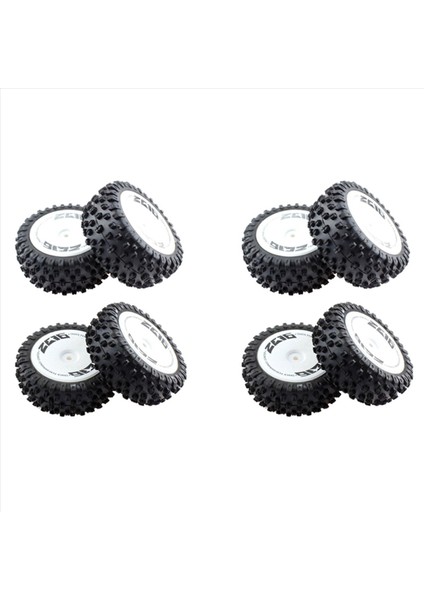 8pcs Wltoys Için Ön ve Arka Lastik Tekerleği Lastiği 144001 144010 124007 124016 124017 124018 124019 1/12 1/14 Rc Araç Parçaları (Yurt Dışından)