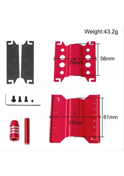 1/24 1/18 TRX4M SCX24 FCX24 Rc Crawler Siyah Için Metal Onarım Istasyonu Çalışma Standı Montaj Platformu (Yurt Dışından) modelleri