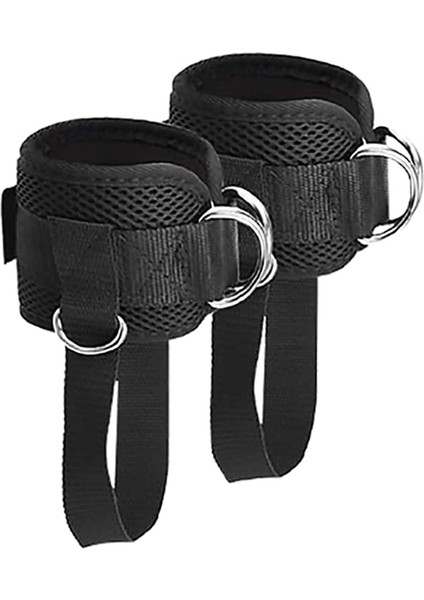 Kablo Makinesi Için Ayak Bileği Kayışı Erkek ve Kadın Uyluk Bantları Antrenman Için Geri Tepme Hips Eğitmeni Bacak Pres Kas Gücü Spor Salonu (Yurt Dışından)