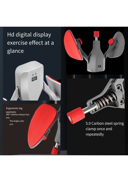 Iç Uyluk Antrenmanı 360 Ayarlanabilir Uyluk Kas Egzersizcısı Çok Fonksiyonlu Kalça Eğitmeni Fitness Spor Salonu Ekipmanı Beyaz (Yurt Dışından) indirimleri