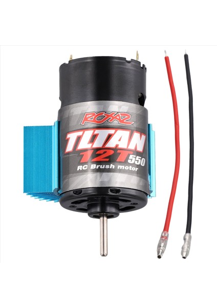 550 1 10 Için Isı Lavabolu Fırçalanmış Motor Paletli Eksenel SCX10 AXI03007 Jl 90046 Slash Trx4 Trx6 12T (Yurt Dışından)