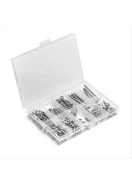 180PCS Traxxas Slash Için Paslanmaz Çelik Vida Kiti 4x4 Kısa Kurs Kamyonu Rustler Eksenel Hsp Hpı Arrma Redcat Rc Kamy (Yurt Dışından)