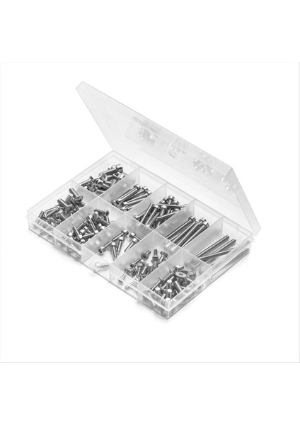 180PCS Traxxas Slash Için Paslanmaz Çelik Vida Kiti 4x4 Kısa Kurs Kamyonu Rustler Eksenel Hsp Hpı Arrma Redcat Rc Kamy (Yurt Dışından) modelleri