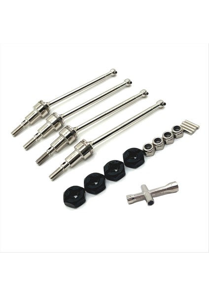 Scy Için 1/16 Jjrc Q117 W130 W141 Rc Fırça Uzaktan Kumanda Araç Parçaları Yükseltme Sürücü Milini Geliştirilmiş Performans Siyah (Yurt Dışından)