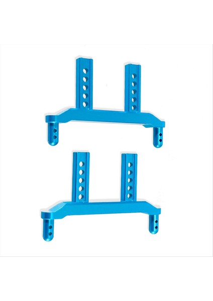 Alüminyum Alaşım Ön ve Arka Gövde Montajı Scy Için 1/16 16101 16102 16103 16101PRO Rc Araba Yükseltme Parçaları Gök Mavisi (Yurt Dışından) modelleri