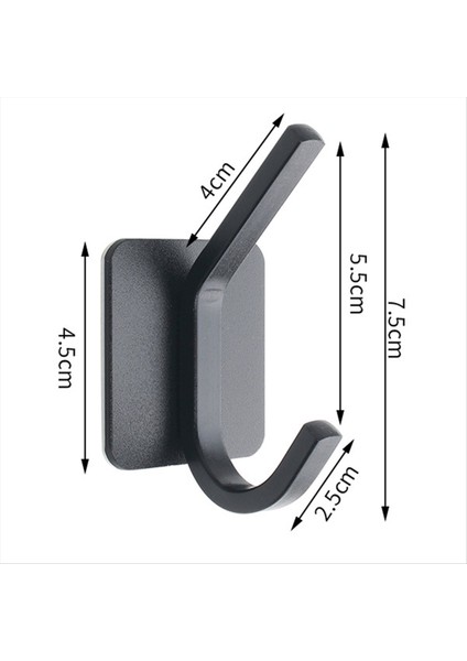 4pcs Ağır Hizmet Tipi Yapıştırıcı Kancalar Kendi Yapışkan Kancalar Ev Okulları ve Ofisler Için Maksimum 50 Lb Yük Gümüş (Yurt Dışından) fiyatları