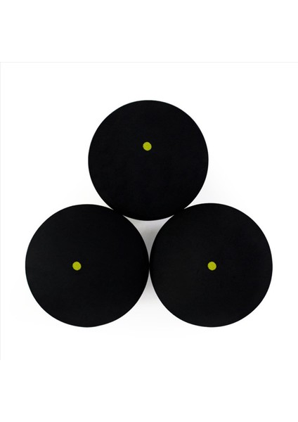 6pcs Squash Ball Bir Sarı Dot Düşük Hızlı Spor Topları Profesyonel Oyuncu Yarışması Squash (Yurt Dışından) modelleri