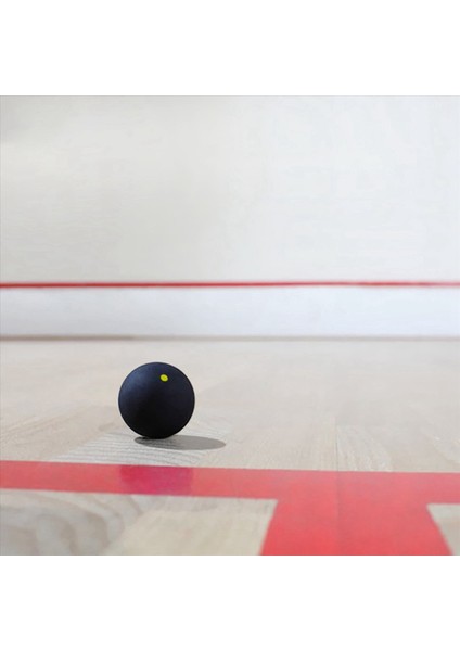 6pcs Squash Ball Bir Sarı Dot Düşük Hızlı Spor Topları Profesyonel Oyuncu Yarışması Squash (Yurt Dışından) indirimleri