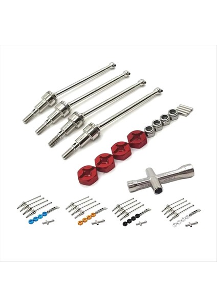 Scy Için 1/16 Jjrc Q117 W130 W141 Rc Fırça Uzaktan Kumanda Araç Parçaları Yükseltme Sürücü Milini Geliştirilmiş Performans Siyah (Yurt Dışından) indirimleri