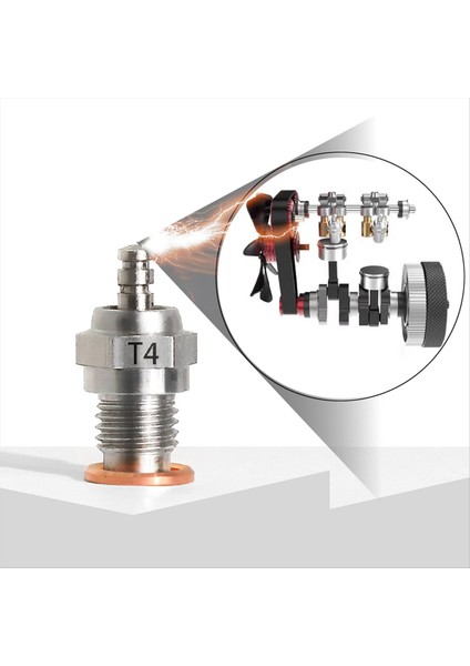 1pcs T4 Hot Spark Glow Fiş Traxxas/kyosho/hsp/hpı Redcat Için Işletim Sistemini Değiştir 1/8 1/10 Rc Nitro Motorlar Araba Kamyonu (Yurt Dışından) modelleri