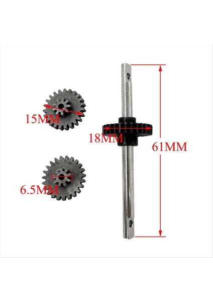 MN78 Şanzıman Şanzıman Dişli Seti Motor Pinyon Dişli 370 MN78 MN82 1/12 Rc Araba Yükseltme Parçaları Kırmızı (Yurt Dışından) fırsatları