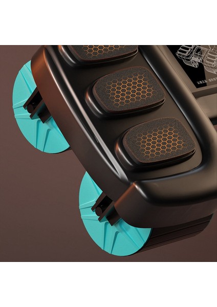 Dirsek Desteği ile Ab Roller Ribaund Ab Roller Dört Tekerlek Ab Roller Çekirdek Egzersizi Ev Salonu Karın Kas Makinesi B (Yurt Dışından) indirimleri