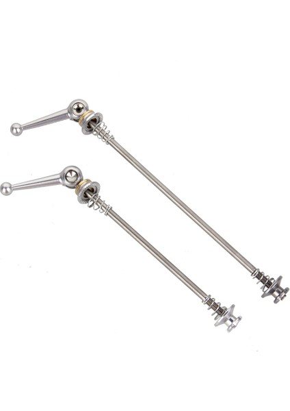 Bisiklet Şişleri 1 Çift Ultralight Titanium Hızlı Bırakma Bisiklet Merkezi Mtb Yol Bisikleti Gümüş (Yurt Dışından) fırsatları